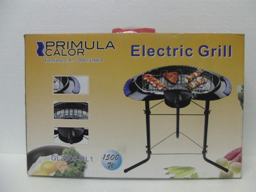 Parrillera Grill Electrico Con Patas Primula. Somos Tienda