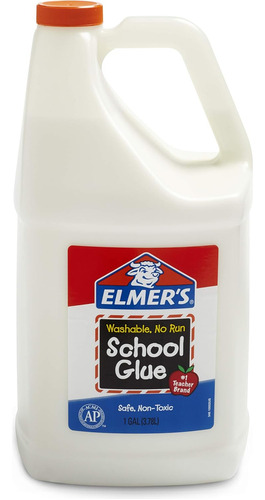 Pegamento Liquido Escolar Elmer's  Lavable  1 Galon  1 Uni
