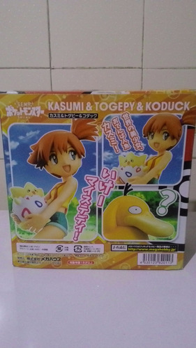 Misty Com Togepi E Psyduck - Pokémon