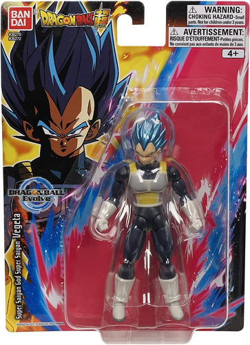 Figura De Acción Vegeta Dragon Ball Dragon Ball Evolve 4 (Reacondicionado)