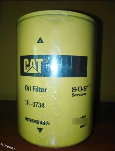 Filtro De Aceite Caterpillar 1r0734 Original 