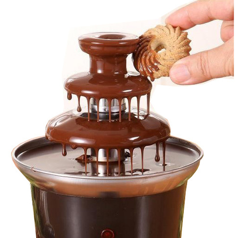 Cascata Chocolate Queijo Frutas Fondue 3 Andares 220v