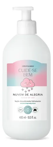 Loção Hidratante O Boticário Cuide-se Bem Nuvem de Alegria 400ml