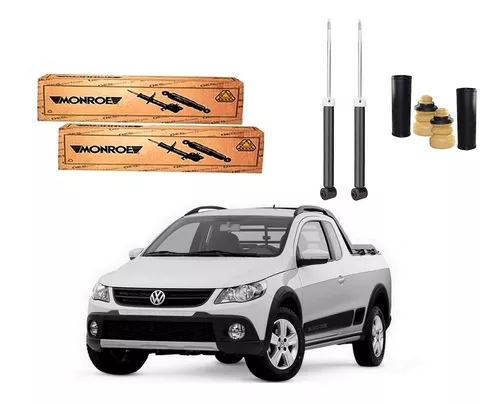 4 Amortecedor VW Saveiro Dianteiro Traseiro e Kit - Hipervarejo