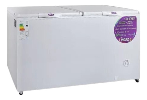 Freezer Horizontal Inelro 700l Doble Acción 2 Tapas   