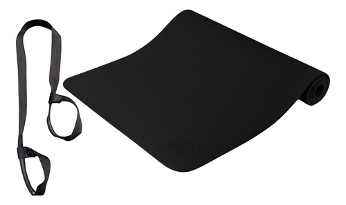 Clever Yoga Mat Alta Densidad Tpe Largo Ancho Resistente