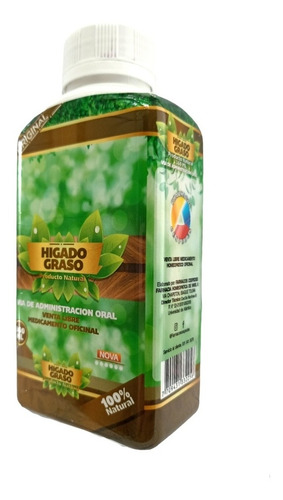 Higado Graso Jarabe 360ml X2 - Unidad a $56