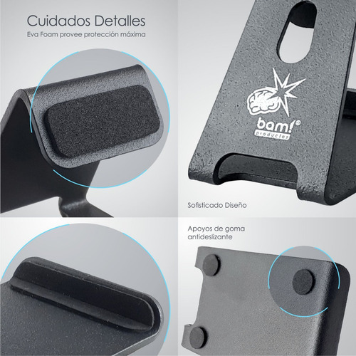 Soporte Apoyo Celular Bam B3 Portátil Escritorio Premium!!!