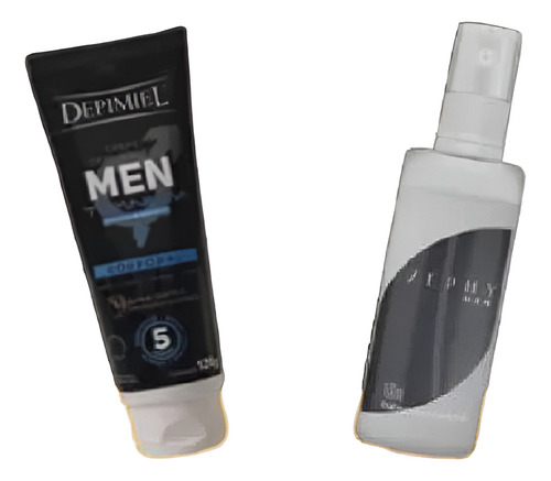 Kit Creme Depilatorio Men Titanium - Depimiel