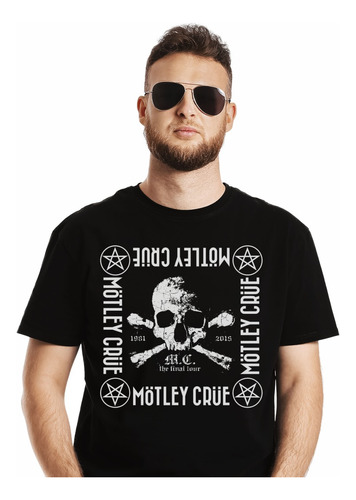 Polera Motley Crue The Final Hour Rock Impresión Directa