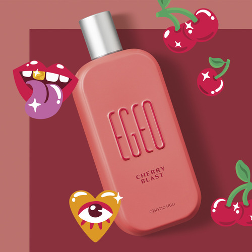 Perfume Egeo Cherry Blast Deo Colônia 90ml O Boticário