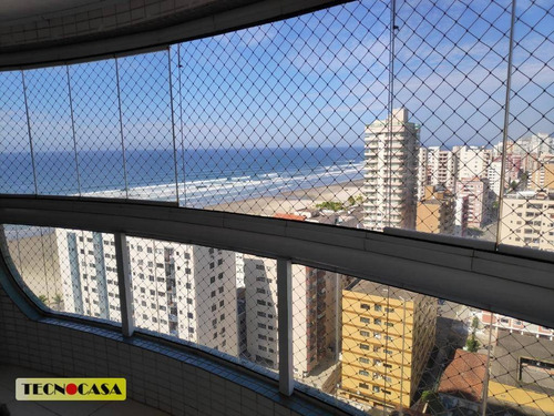 Imagem 10 de 30 de Lindo Apartamento Com 03 Dormitórios Para Venda Com 100 M² No Bairro Campo Da Aviação Em Praia Grande/sp. - Ap6637