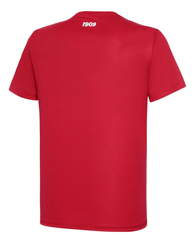 Camiseta Internacional Vermelha Licenciada Strong Masculina