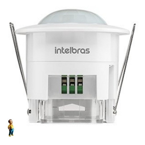 Imagem 4 de 5 de Esp 360 E Sensor De Presença P/ Iluminação Embutir Intelbras
