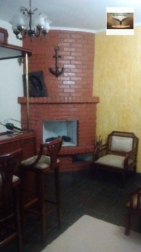 Imagem 5 de 30 de Sobrado De 215 M ² Com 04 Dormitórios ( 1 Suíte ) 02 Vagas De Garagem Residencial À Venda, Santa Teresinha, Santo André. - So0127