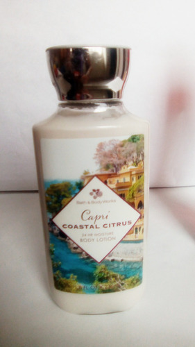 Bath & Body Works Loción/crema Capri Coastal Citrus 236 Ml 