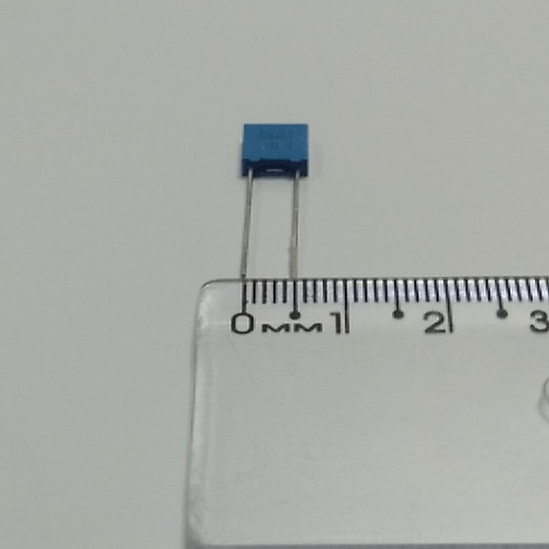 10 Peças | Capacitor Poliéster 47nf 63v +-10% Passo 5mm