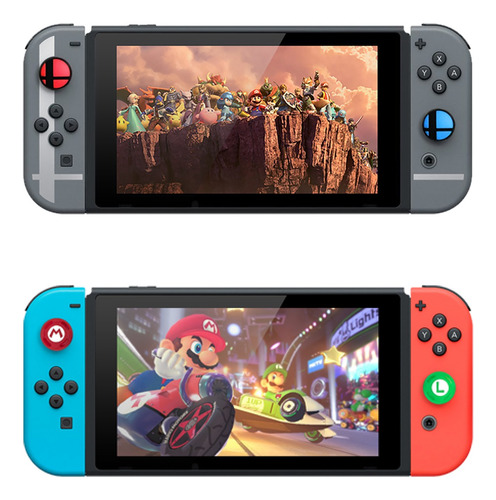 Gomas Joy-con Switch Mario Zelda Smash Pokemon Silicon Thumb