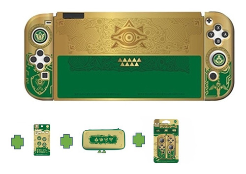 Switch Oled Lágrimas De Zelda Estuche De Almacenamiento