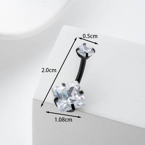 Piercing Corporal De Acero Inoxidable Golden A Para Dientes