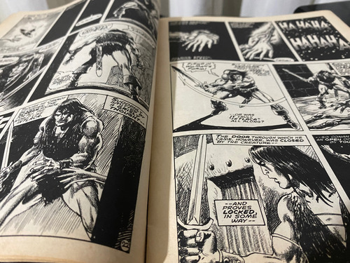 Revista Quadrinhos Conan O Bárbaro Inglês Hq Marvel Antigo (Usado)