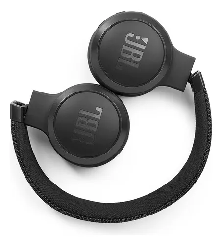 Audifonos Jbl Live 460nc Cancelación Ruido Bt 50horas Google Color Negro  Color De La Luz Azul