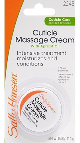 Sally Hansen Cuticle Massage Creme Hidratante Para Cutículas