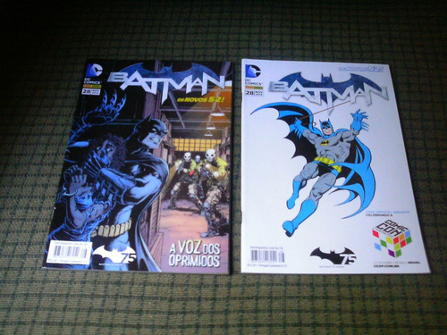 Batman Novos 52 Completo Com 75 Hqs -panini