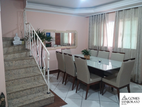 Imagem 1 de 30 de Sobrado Para A Venda No Bairro Vila Lucinda Em Santo André - Sp . - So00304 - 69535680