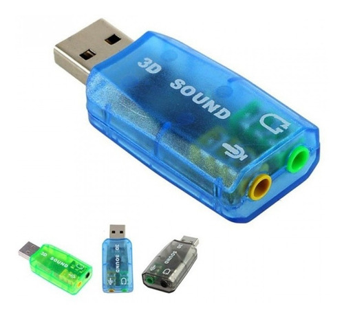 Tarjeta Adaptador Sonido Usb 3d Audio 5.1