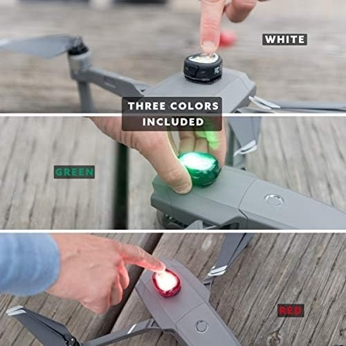 Luz Estroboscópica Para Drone Visibility, Dji, Mavic,phantom