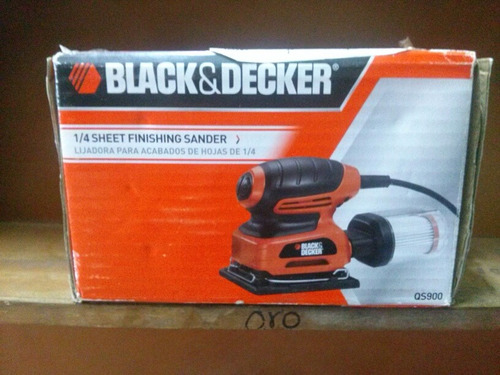 Lijadora Black Decker 1/4