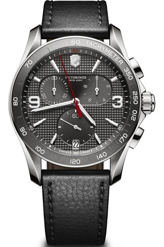 Reloj Victorinox 241657 Chrono Classic Suizo Agente Oficial