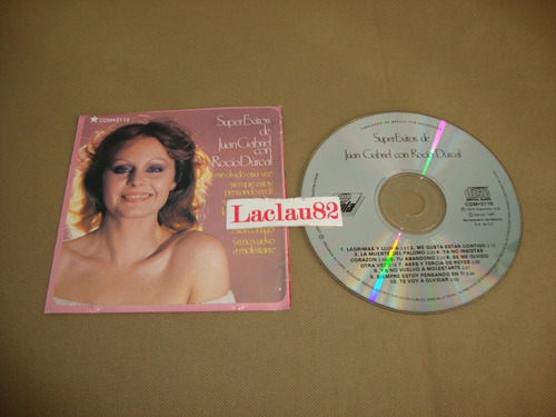 Rocio Durcal Super Exitos De Juan Gabriel 1991 Ariola Cd