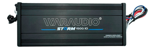 Duo Amplificador Waraudio Storm 200.4d Y Storm 1500.1d Negro