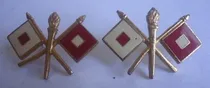 Comprar Antiguas Insignias Americanas De Comunicaciones Militares..!