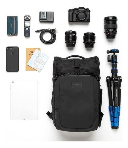 Mochila Cámara Mirrorless Dslr Impermeable Negra Tenba