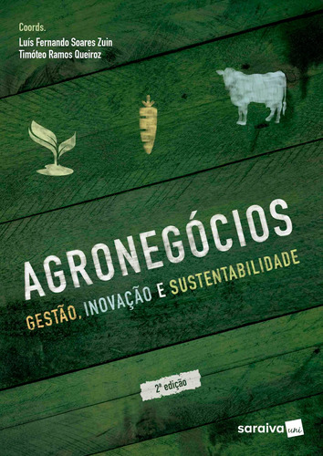 Agronegócios: Gestão, inovação e sustentabilidade, de Vários autores. Editora Saraiva Educação S. A., capa mole em português, 2015