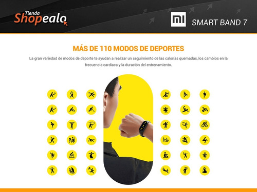 Imagen 4 de 10 de Smartwatch Reloj Inteligente Xiaomi Mi Band 7 Spo2 + Cuota-*