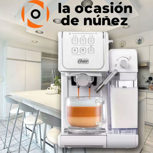 Cafetera Expresso Oster Cappuccino Latte Capsulas Em6801m