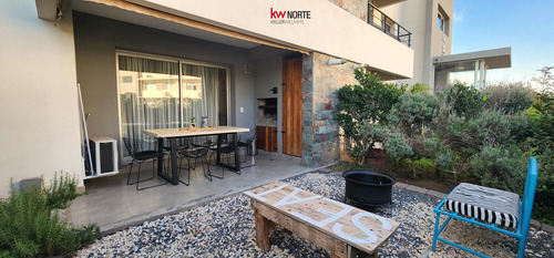 Departamento 2 Amb, Venta Y Alquiler. Parrilla, Jardin Y Cochera. Lagoon Pilar, Villa Rosa, Pilar