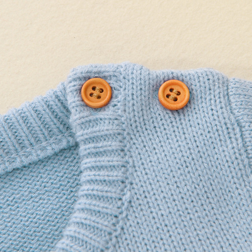 Mono Tipo Suéter De Punto Cálido De Invierno Para Niñas Y Ni