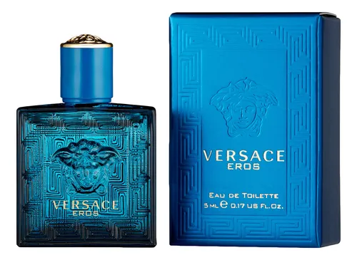 Perfume Versace Eros Edt De 5 Ml Para Hombre Mini Splash