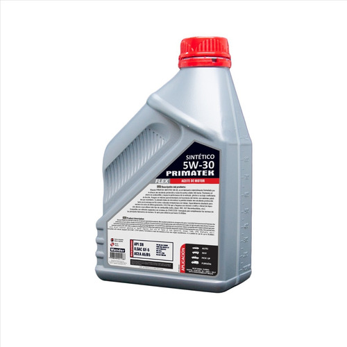 Aceite De Motor Sintético 5w30 Wander X 1 Lt X 6 Un.