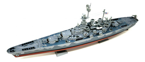 Uss North Carolina Bb-55 1/500 Kit De Montar Atlantis 601