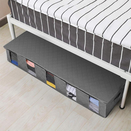 Plegable Debajo De La Cama Bolsas De Almacenamiento Contened