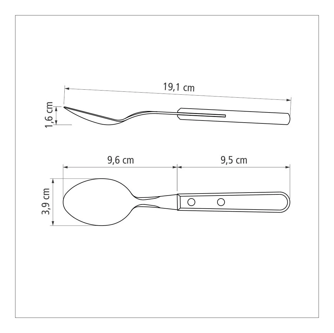 Segunda imagen para búsqueda de cucharas plasticas