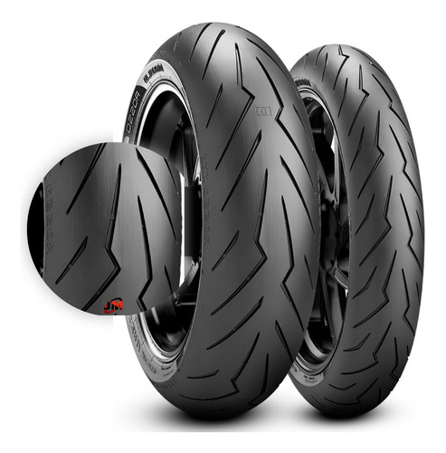 Llanta 110/70-17 Diablo Rosso 3 Pirelli Radial Fz Ns Duke