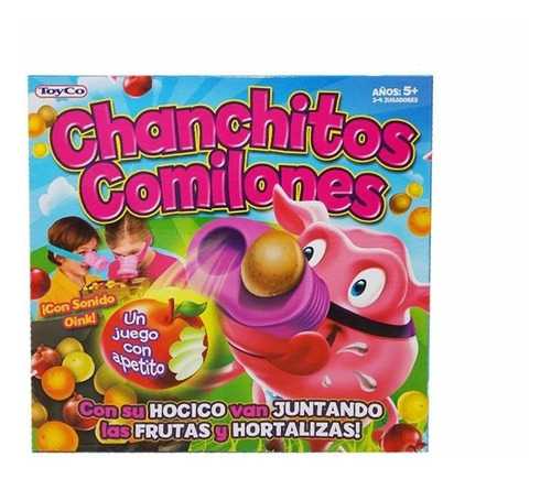 Chanchitos Comilones Juego De Mesa Original De Toyco