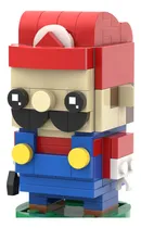 Comprar Figura Armable 3d Set De Construccion Super Mario Bros Bloques Armables Video Juegos 115 Piezas